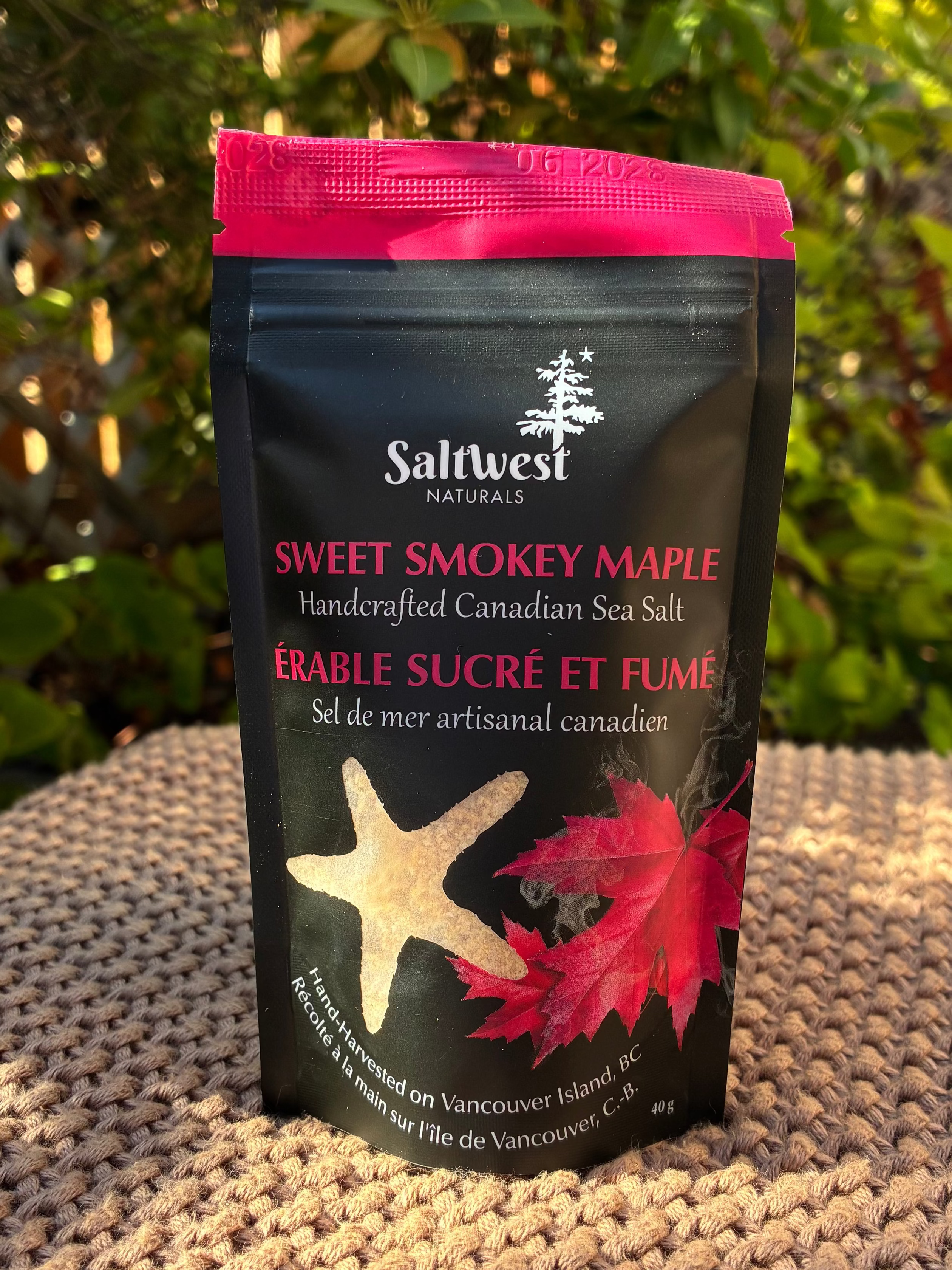 Organic Sweet Smokey Maple Sea Salt