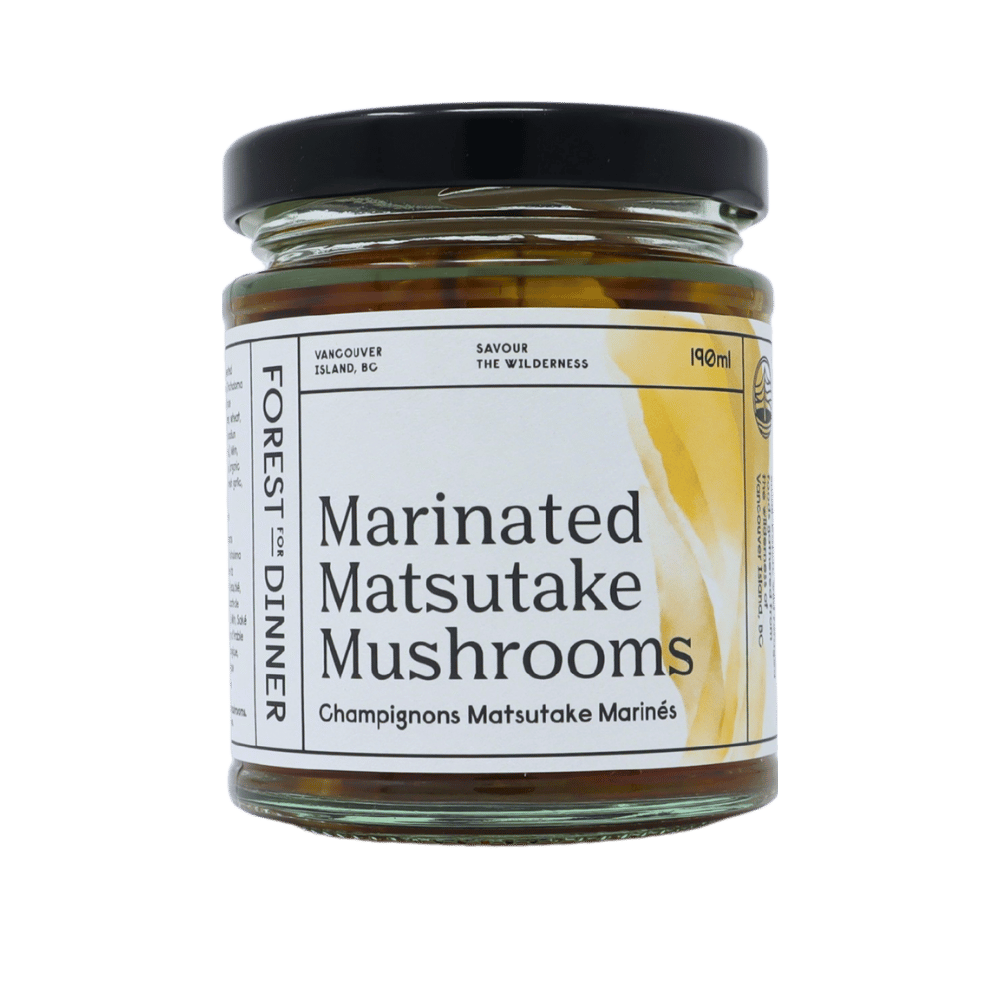 Marinated Matsutake Mushrooms